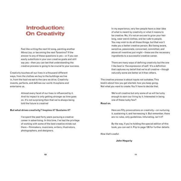 Hegarty on Creativity. There Are No Rules