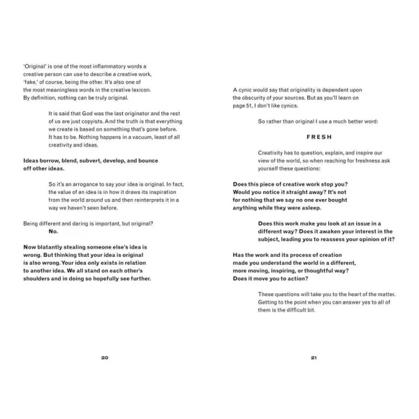 Hegarty on Creativity. There Are No Rules