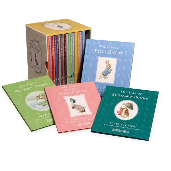 The Complete Peter Rabbit Library Box Set With 23 Volumes