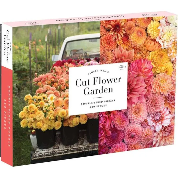 Floret Farm's Cut Flower Garden 2-Sided 500 Piece Puzzle
