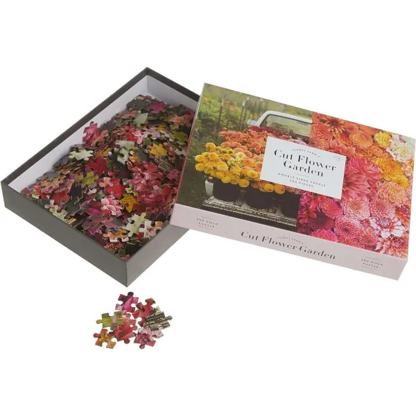Floret Farm's Cut Flower Garden 2-Sided 500 Piece Puzzle
