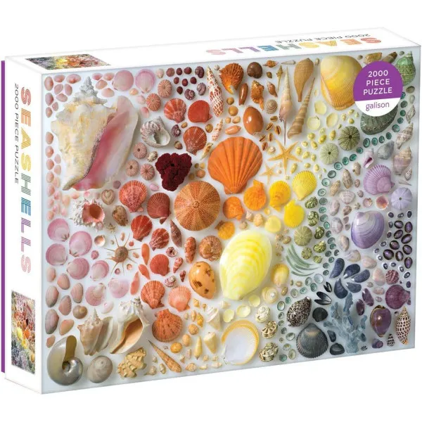 Rainbow Seashells 2000 Piece Puzzle