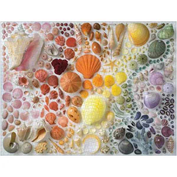 Rainbow Seashells 2000 Piece Puzzle