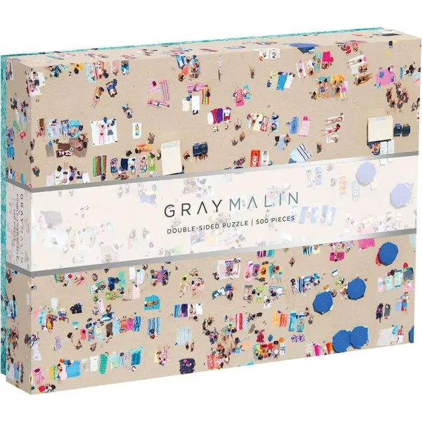 Gray Malin The Beach Two-sided Puzzle