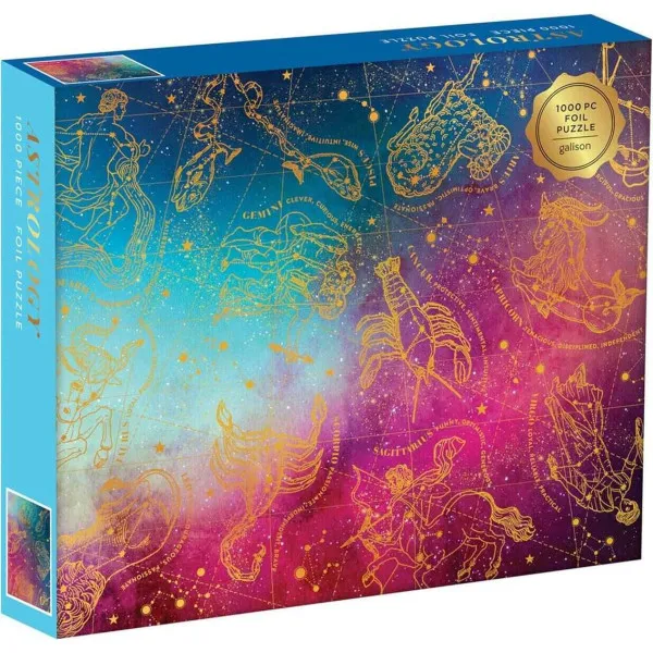 Astrology 1000 Piece Foil Puzzle