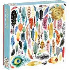 Feathers 500 Piece Foil Puzzle