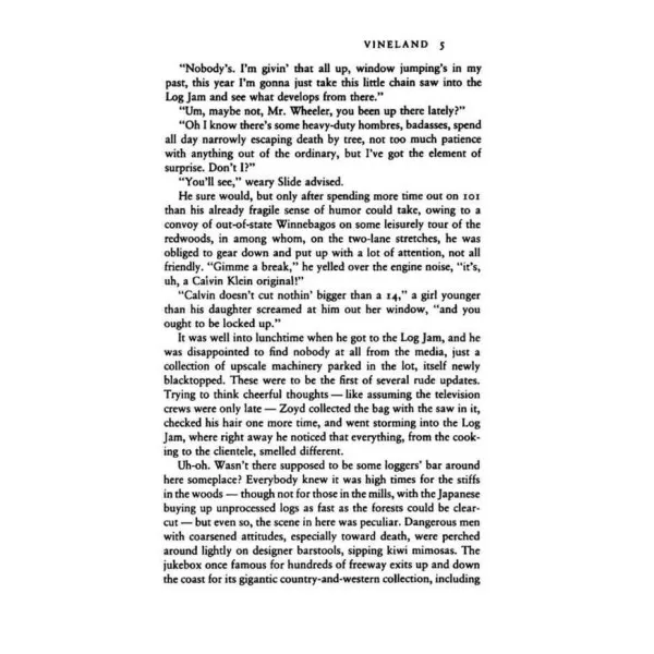 Vineland. Thomas Pynchon