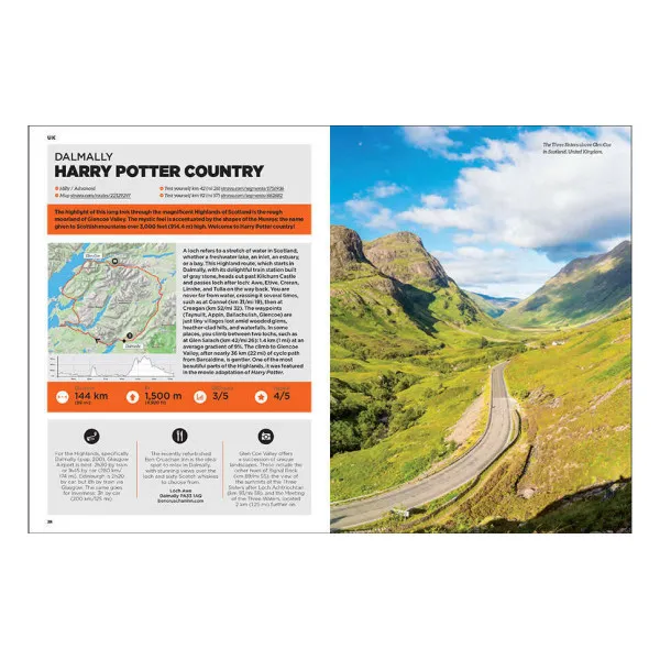 Cycling Atlas Europe. The 350 Most Beautiful Cycling Trips in Europe (Cycling Atlases)