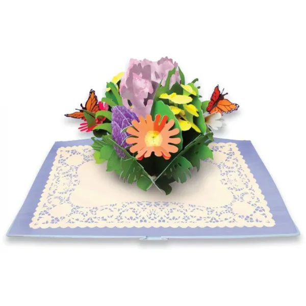 Paper Blossoms . A Pop-Up Book