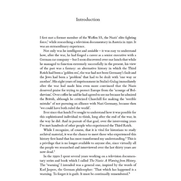 The Nazi Mind. Laurence Rees