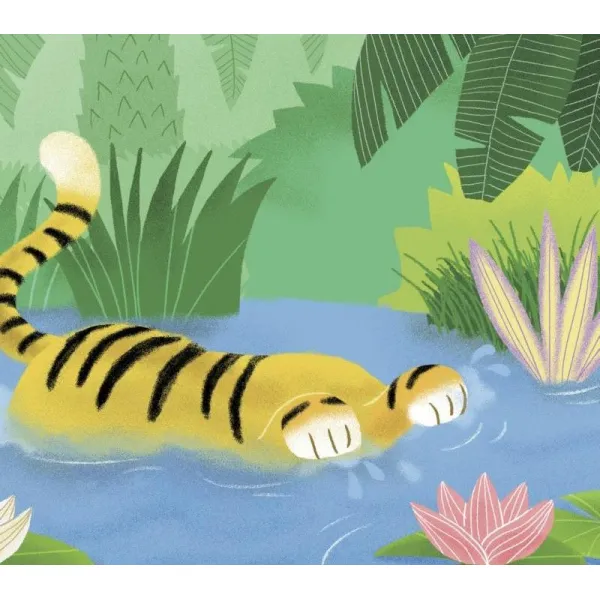 Baby Tiger: Finger Puppet Book