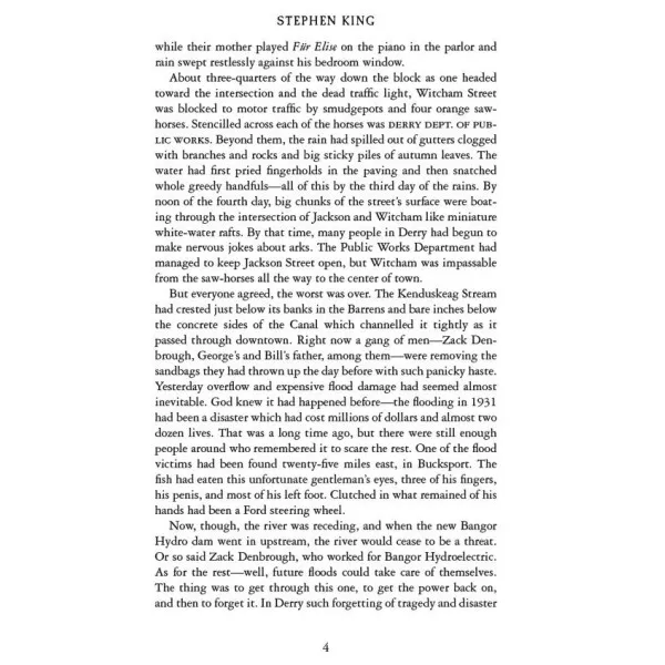 IT: The classic book from Stephen King