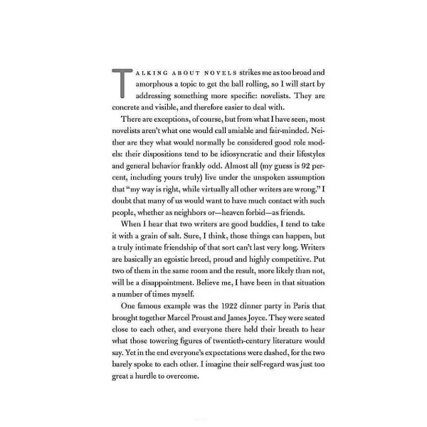 Novelist as a Vocation