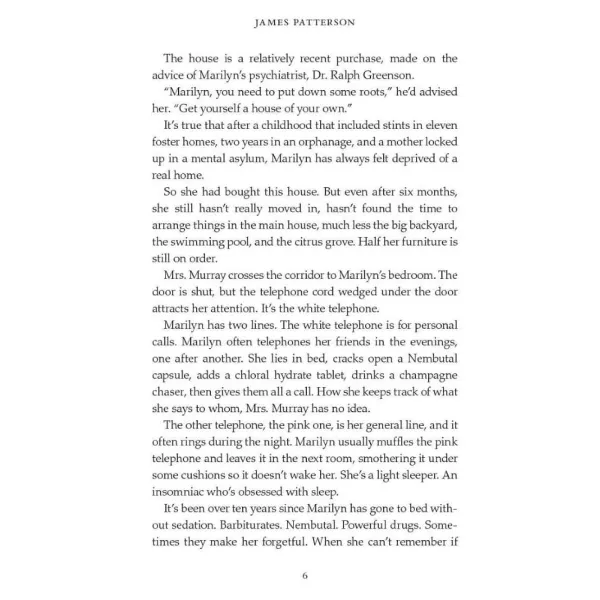 The Last Days of Marilyn Monroe. James Patterson