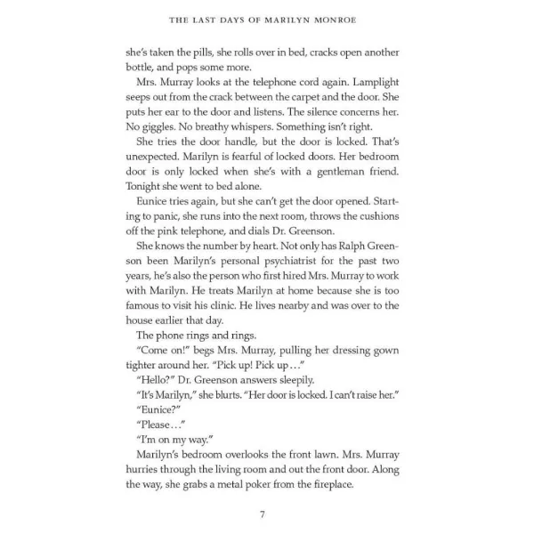 The Last Days of Marilyn Monroe. James Patterson