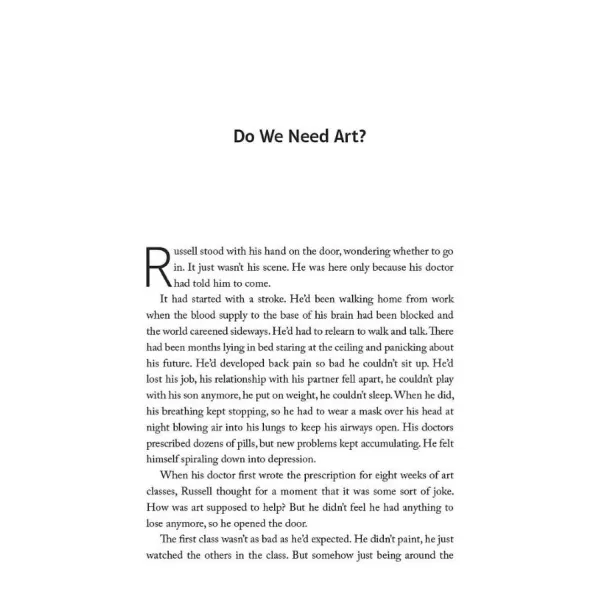 Art Cure. Daisy Fancourt