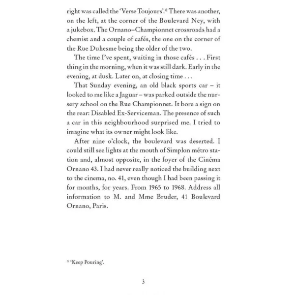 The Search Warrant. Patrick Modiano