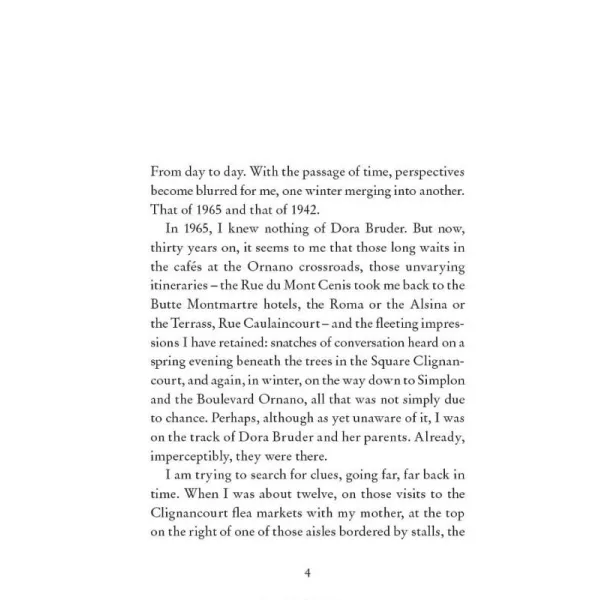 The Search Warrant. Patrick Modiano