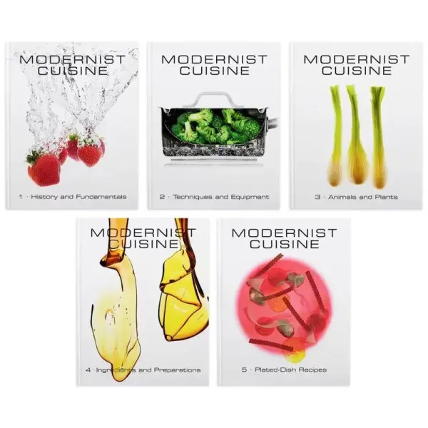 Modernist Cuisine. The Art and Science of Cooking with Stainless Steel Slipcase 7th Edition
