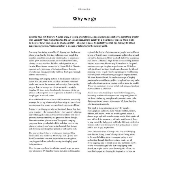 Rewild. Stories and Inspiration for the Modern Adventurer