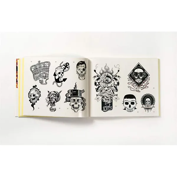 Stickerbomb Skulls