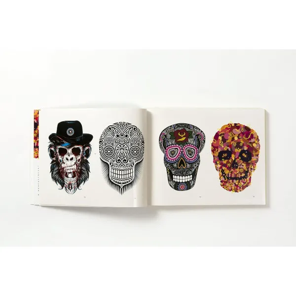 Stickerbomb Skulls