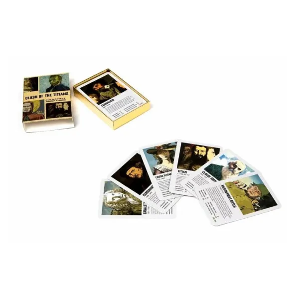 Clash of the Titians : Old Masters Trump Game