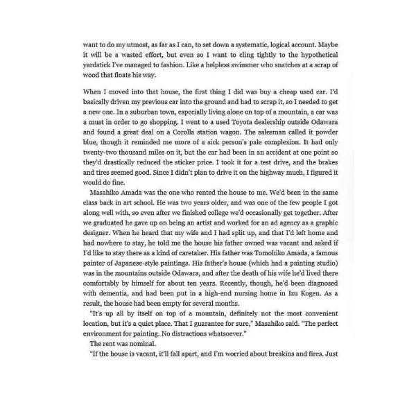 Killing Commendatore. Haruki Murakami