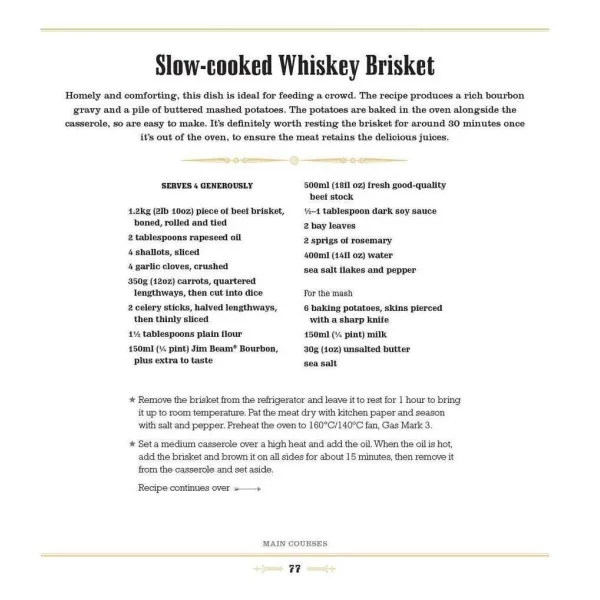 Jim Beam Bourbon Cookbook : Over 70 recipes & cocktails to make with bourbon