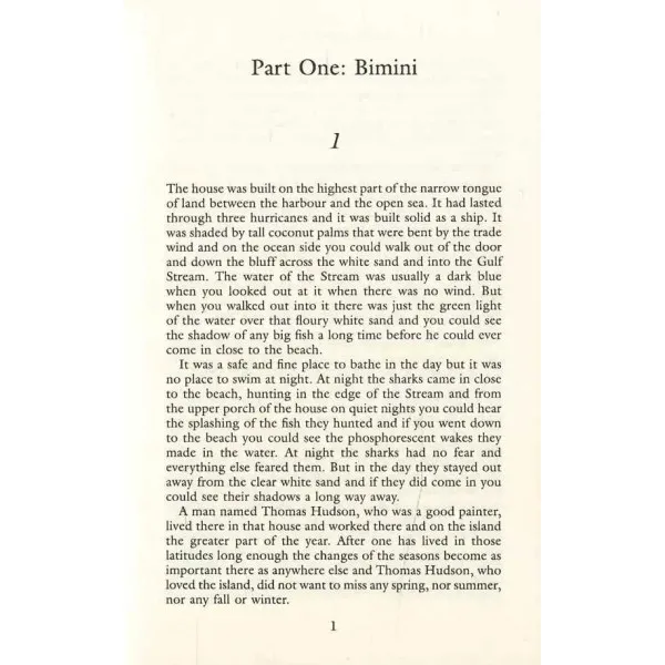 Islands in the Stream. Ernest Hemingway