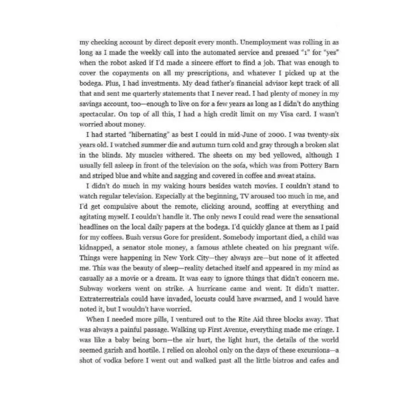 My Year of Rest and Relaxation. Ottessa Moshfegh