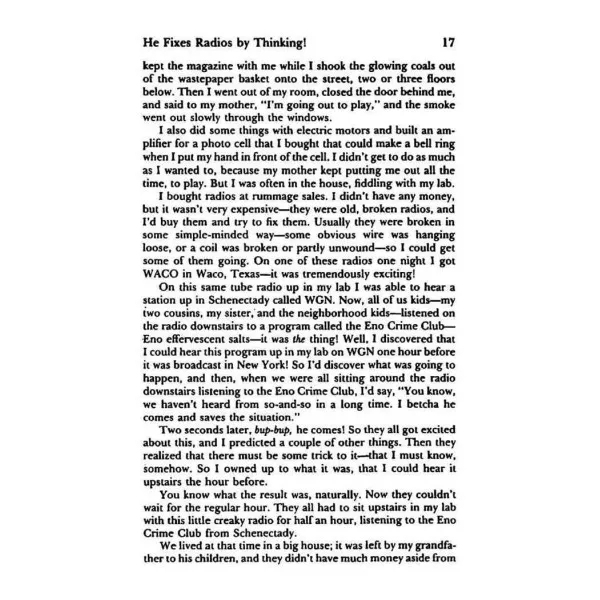 Surely You're Joking Mr Feynman. Adventures of a Curious Character