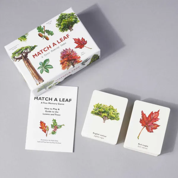 Match a Leaf . A Tree Memory Game