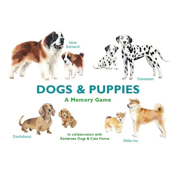 Dogs & Puppies . A Memory Game