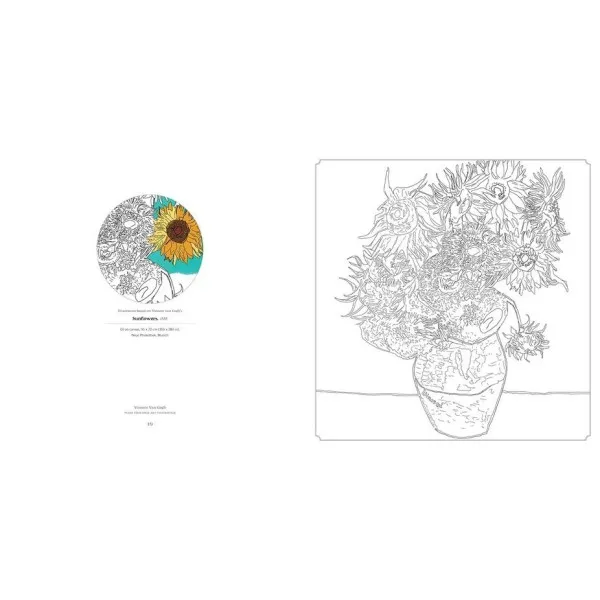 Vincent Van Gogh (Art Colouring Book) : Make Your Own Art Masterpiece 
