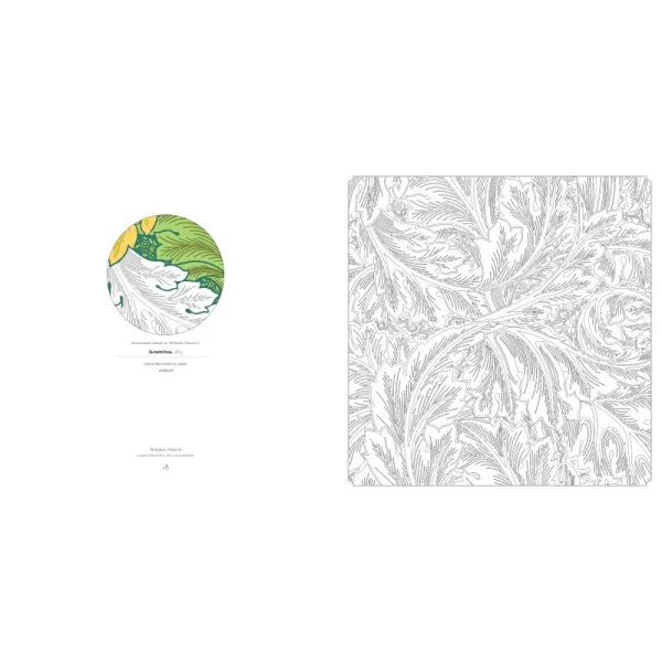 William Morris (Art Colouring Book) : Make Your Own Art Masterpiece 