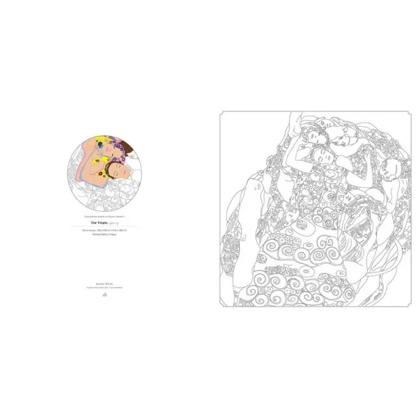 Gustav Klimt (Art Colouring Book) : Make Your Own Art Masterpiece 