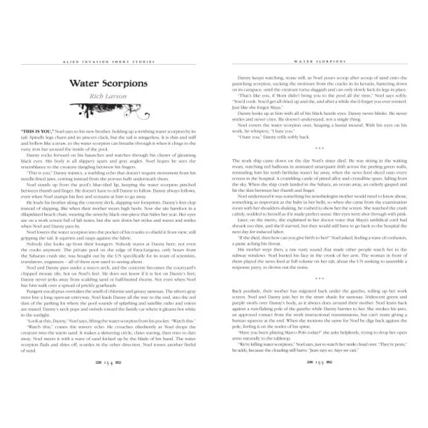Alien Invasion Short Stories 