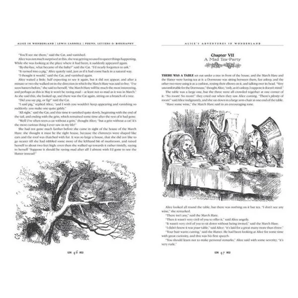 Alice's Adventures in Wonderland : Unabridged, with Poems, Letters & Biography 