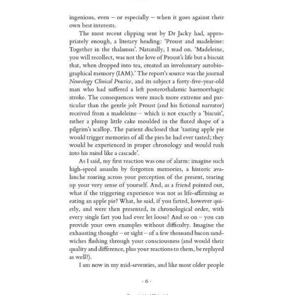 Departure(s). Julian Barnes