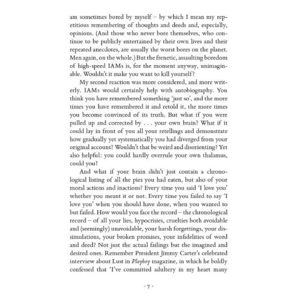 Departure(s). Julian Barnes