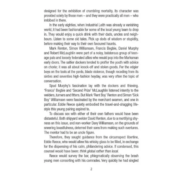 Men in Love. Irvine Welsh