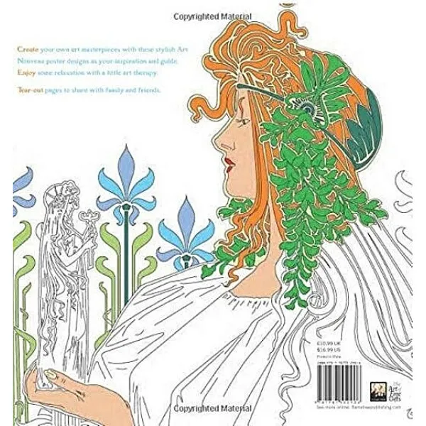 Art Nouveau Posters (Art Colouring Book) : Make Your Own Art Masterpiece 