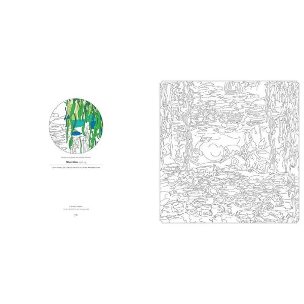 Claude Monet (Art Colouring Book) : Make Your Own Art Masterpiece 
