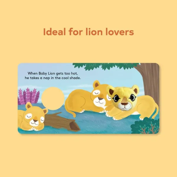 Baby Lion: Finger Puppet Book
