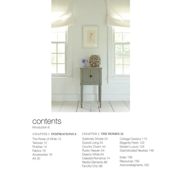 Shades of White. Serene Spaces for Effortless Living