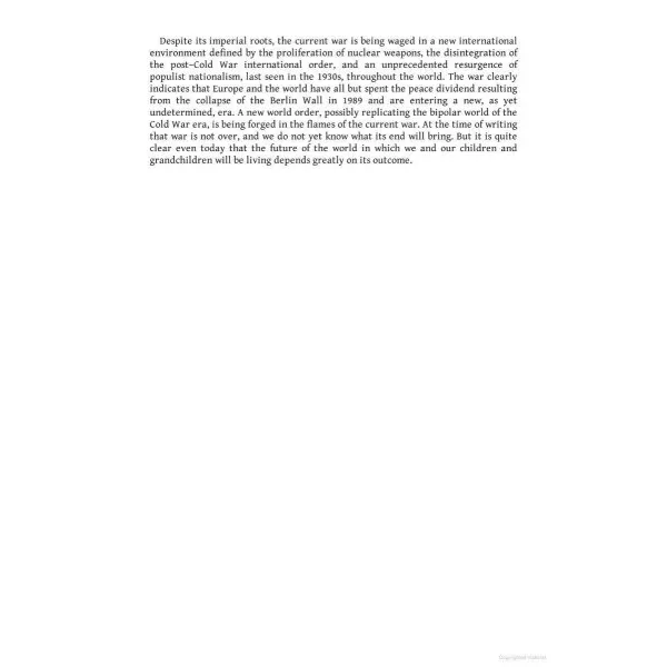 The Russo-Ukrainian War. Serhii Plokhy