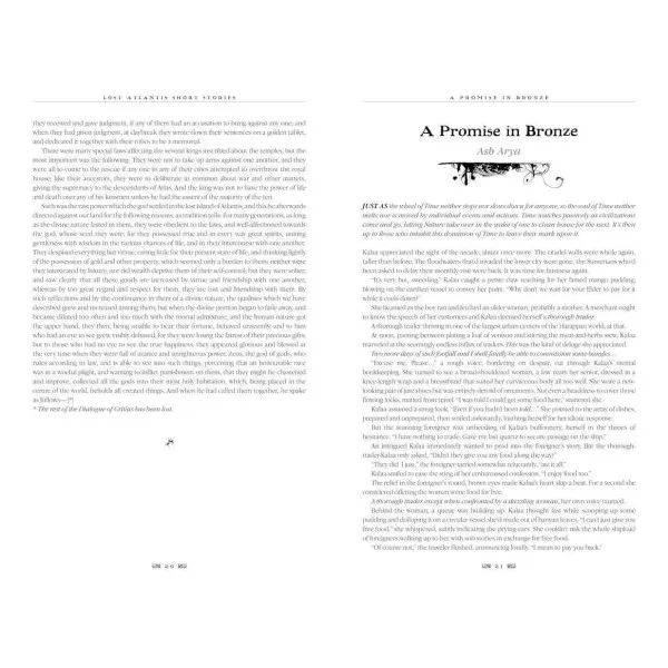 Lost Atlantis Short Stories