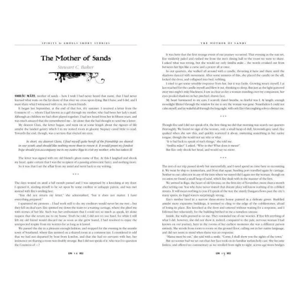 Spirits & Ghouls Short Stories