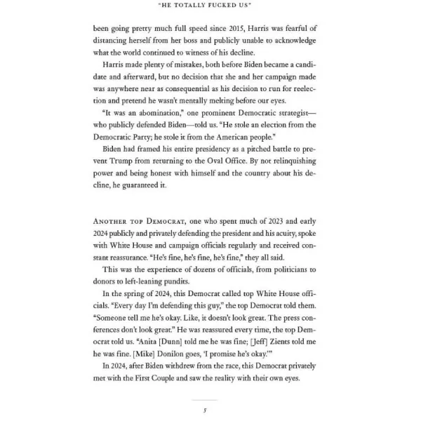 Original Sin. President Biden's Decline, Its Cover-Up, and His Disastrous Choice to Run Again